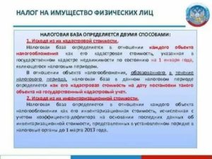 Налог на имуществофизических лиц в 2020 году воронежской области