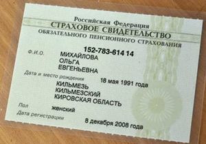 С какого года введен снилс