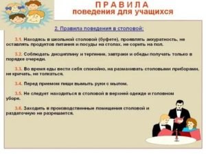 Инструктаж о правилах поведения в школе